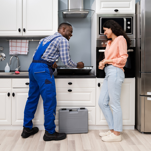 can you provide an estimate for cooktop repair before beginning any work in Woodbury Tennessee